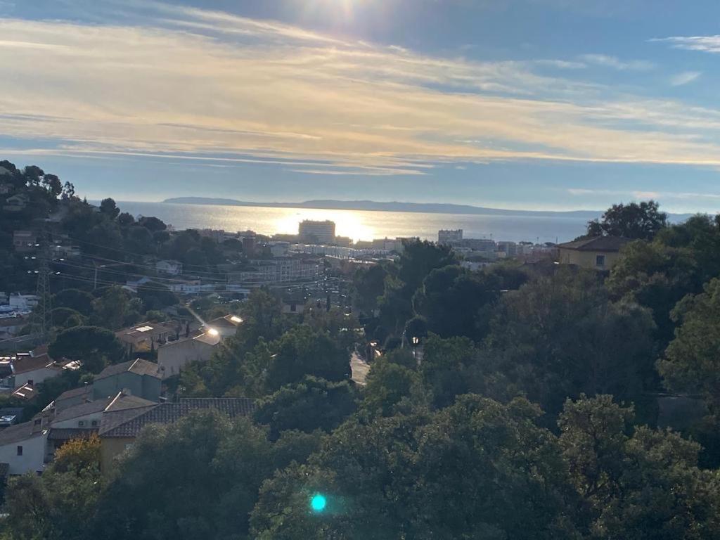 Les Terrasses De Lo Bed & Breakfast Bormes-les-Mimosas Bagian luar foto